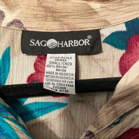 Vintage Tropical Button Up - Picture 3 of 4